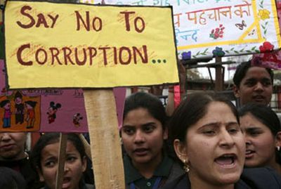 say no to corruption image